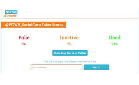 see how many twitter followers are fake